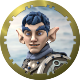 Hero Forge token of Alvyn