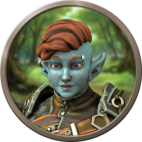 Hero Force token of Nahele