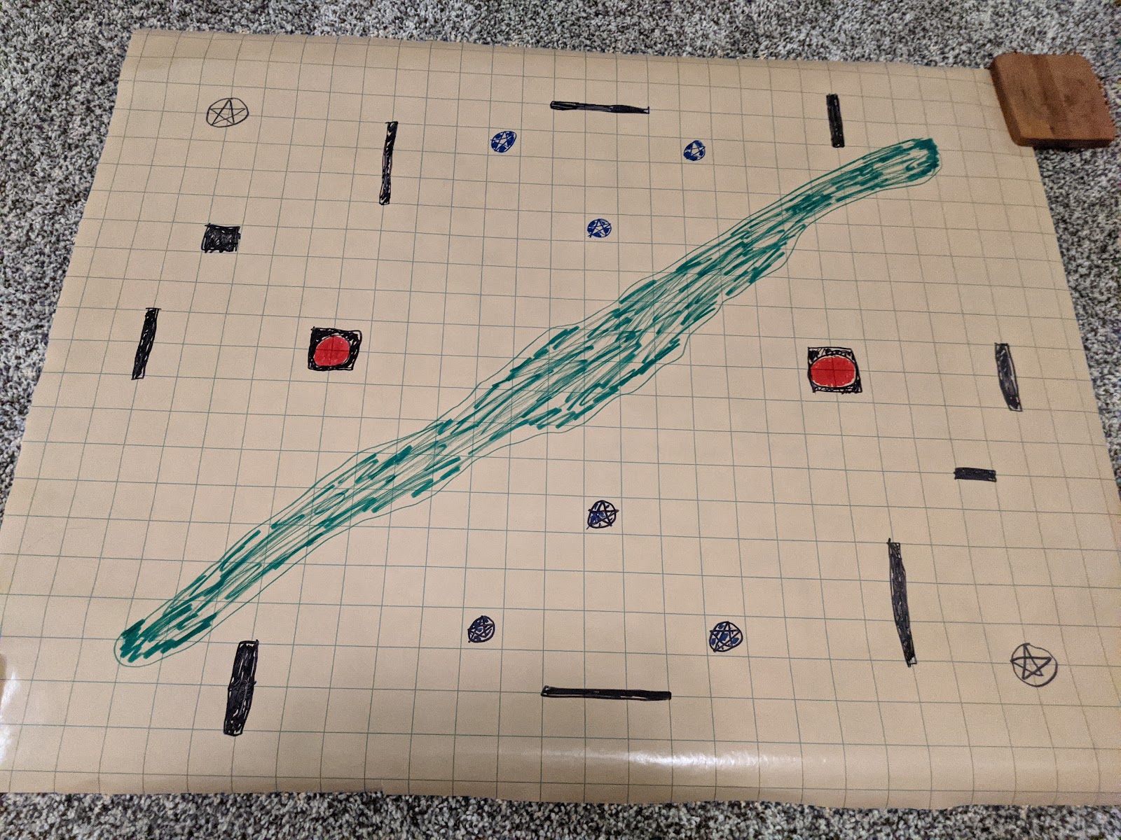 Battle Map of the Arena
